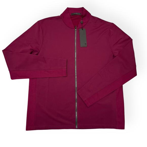 Greyson Other - New Greyson Siasconset Full Zip Jacket Hawkeye Red Men's Pullover Size Medium